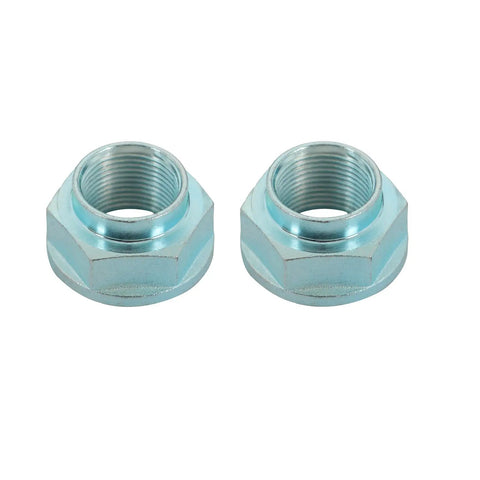 Two Front Steering Knuckle And Wheel Hub Bearing Replacement Kit For Honda Civic 2006 Through 2011 With 698450 And 698451 Parts showing hex nuts.