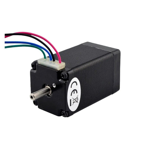 Dual Shaft Nema 11 Stepper Motor Bipolar 1.8 Degree 12 Ncm Torque 0.67 A with four wires, compact size for CNC and 3D printers