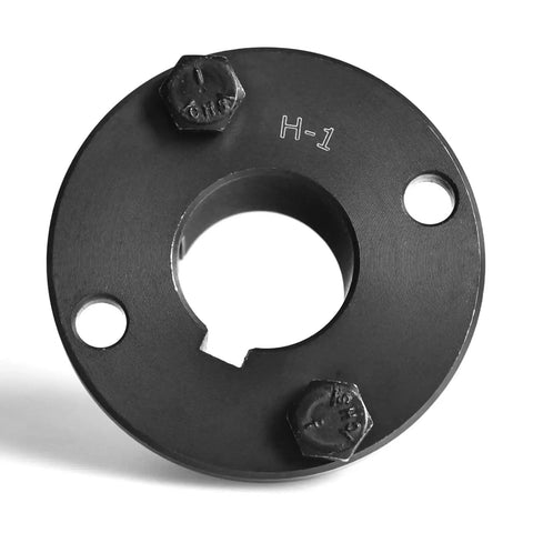1 Inch Bore H Style Steel Sheave Pulley Bushing Split Taper For Keyed Shaft Easy Install And Secure Fit For Pulleys That Require H Style Bushing Built For Industrial Use Durable Steel Construction For A Secure Split Taper On 1 Inch Shafts MinerGuy