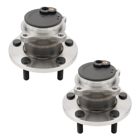 Rear Wheel Bearing Hub Assembly 512347 2 Pack For Mazda 3 2004-2013 And Mazda 5 2006-2010 2012-2015 5 Lug OE Replacement