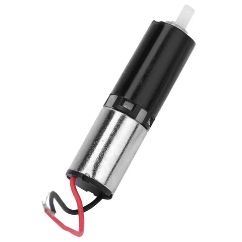 Six Millimeter Precision Mini Micro Planetary Gear Reducer for 3V DC Gear Motor, aluminum housing, visible wiring