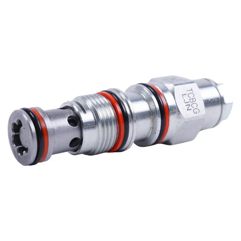Metallic hydraulic balance valve CBCG-LDN, Sun Hydraulics compatible, OEM quality, plug-and-play design for smooth flow control.