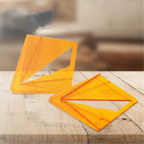 Center Finder Tool For Woodworking Up To Eight Inches, Quick Accurate Centering For Round, Square, Octagon, Hexagon Workpieces