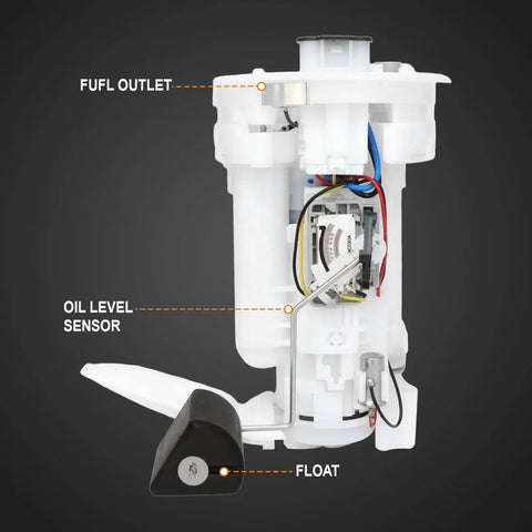 Toyota Fuel Pump Assembly Replacement for Camry, Avalon and Solara, Drop In Direct Fit In Tank Module with labeled parts