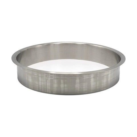 10 Inch Diameter 2 Inch Height Polished Stainless Steel Trash Grommets For Countertop Inserted Trash Chutes, corrosion-resistant