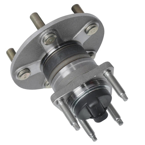 Side view of Rear Wheel Bearing Hubs Assembly Fits Chevrolet Malibu 2004 2012 HHR 2008 2010 Cobalt 2009 2010 Pontiac G6 2005 2010 Saturn Aura 2007 2009 With 5 Lug Wheels And ABS Replacement