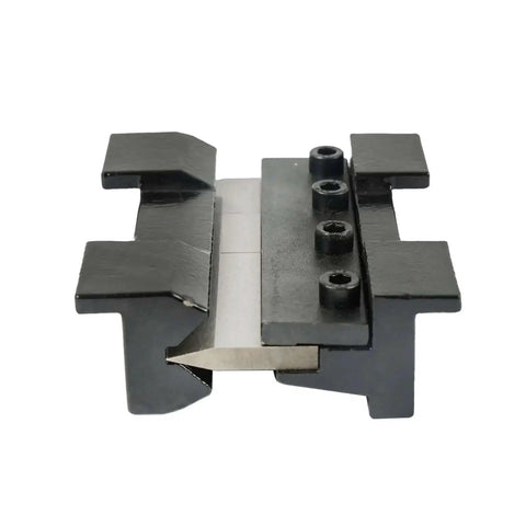 Front view of Magnetic Vise Mount Metal Brake Bender for DIY Metalworking, 4-inch quick release, 14 gauge steel capability