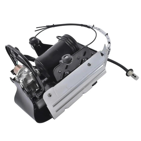 Cadillac XTS Air Suspension Compressor Pump Replacement for 3.6L V6 Gas 2013 To 2019 OE Compatible Plug And Play, side view