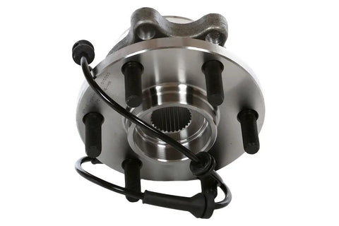 Front Wheel Hub Bearing Assemblies With ABS Left And Right 2 Piece Set For 2005 To 2025 Nissan Frontier, visible close-up view