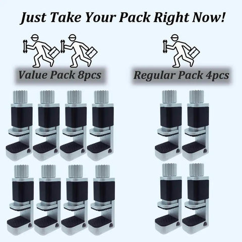 4 Piece Phone Repair Clamp Kit With Heavy Duty Pro Grade Adjustable Fastening Clip Holder image showing two pack options