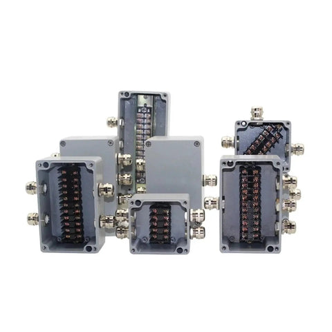 Waterproof IP66 Cast Aluminum Electrical Box For Outdoor Use Explosion Proof Junction Enclosures protecting wire splices