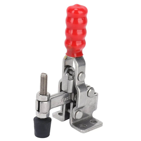 Stainless Steel Quick Release Toggle Clamp For Welding Jigs And Workbench Fixtures With Plastic Covered Handle Pro Grade Heavy Duty