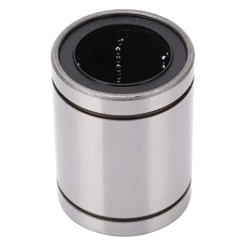 4 Piece Linear Ball Bearing Set Low Noise Cylindrical Bearings for 3D Printer and Robotic Arm Automation Equipment featuring heat treated steel.