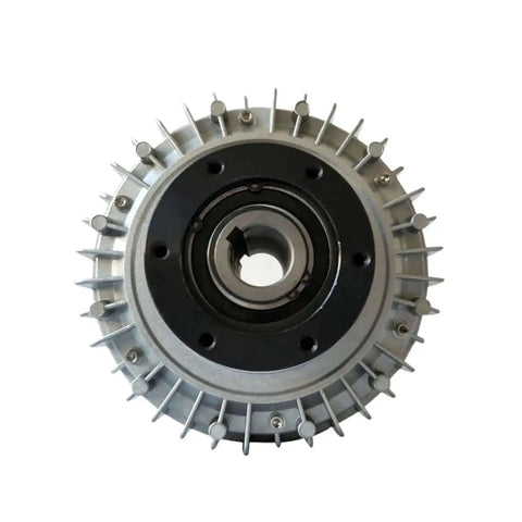 Magnetic Particle Clutch And Powder Brake System With Hollow Shaft 6 To 50 N Torque Range DC 24V, front view