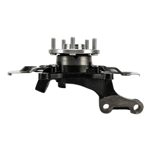Side view of Front Left And Right Steering Knuckle And Wheel Bearing Hub Assembly For Toyota Camry 2012 To 2017 2.5L Direct Fit Replacement