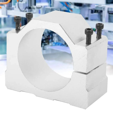 80mm Spindle Mount Bracket For CNC Machines And Spindle Motors Durable 80mm Motor Mount Base With Electroplated Finish CNC