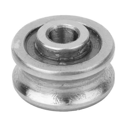 U-groove SG15 track guide bearing, 5x17x8 mm, single-row metal bearing