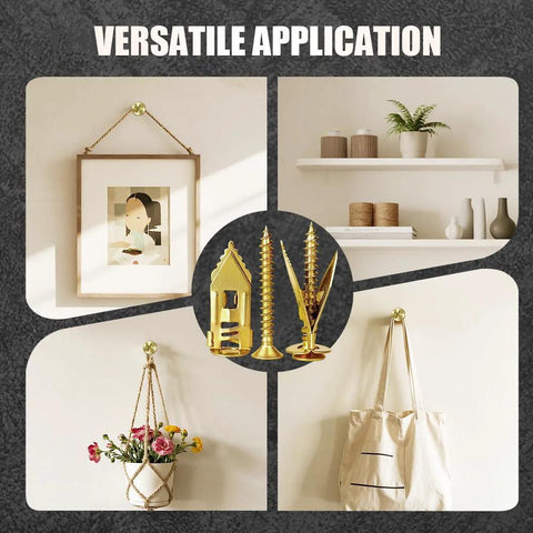 Self Drilling Drywall Anchor Kit With Screws Upgraded Direct Insertion Expansion Fasteners for versatile home applications