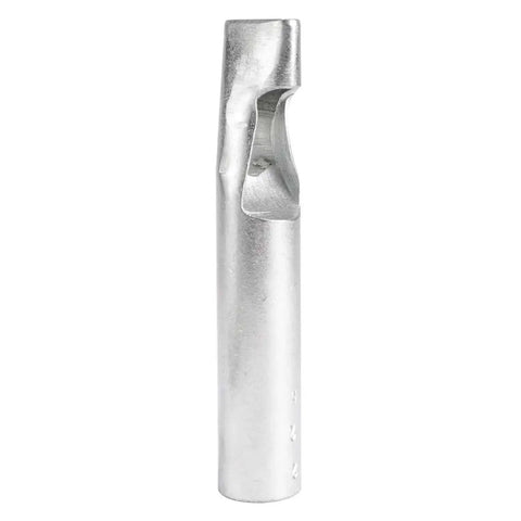 Single hardened carbon steel punch from Leather Craft Oval Hole Punch Set For Belt And Watch Band Making, oblong 2x7mm size.