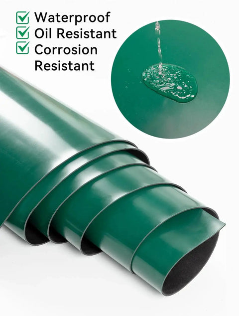 23.7 Inch By 118 Inch Rubber ESD Soldering Mat Roll With Anti Static And High Temperature Resistance showing waterproof and oil-proof features