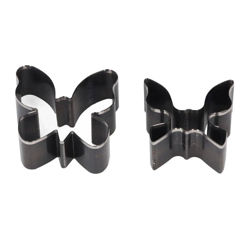 Butterfly Shape Leather Cutting Dies Set For DIY Leather Craft Keychains And Wallet Making, metal two-piece punch die kit