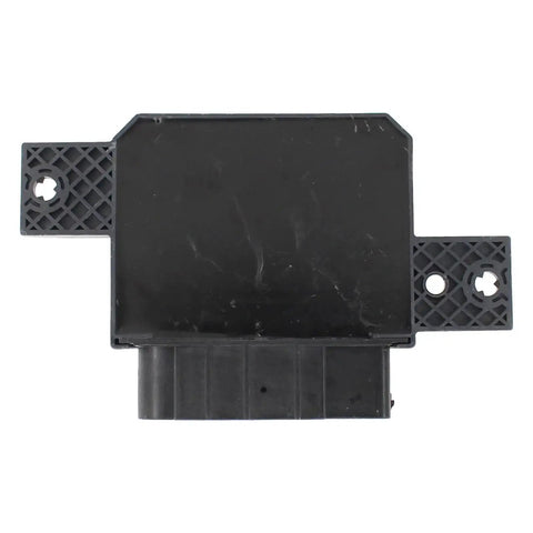 Front view of plug and play fuel pump driver module that fits Chevrolet Blazer Corvette Equinox Malibu Trailblazer GMC Acadia Terrain