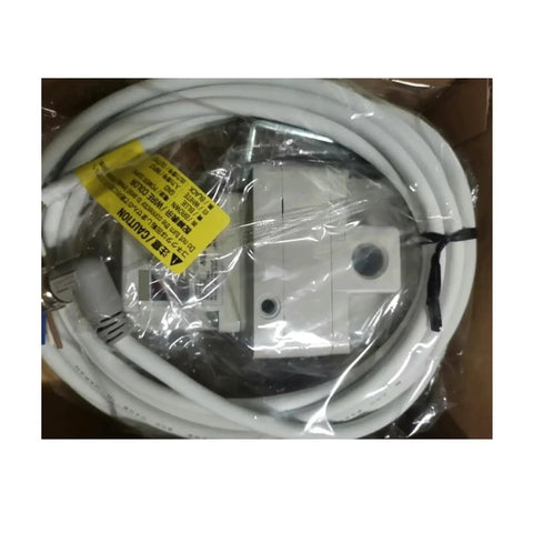 Electric proportional valve ITV3050-014CL2 with white cable coiled in a plastic bag