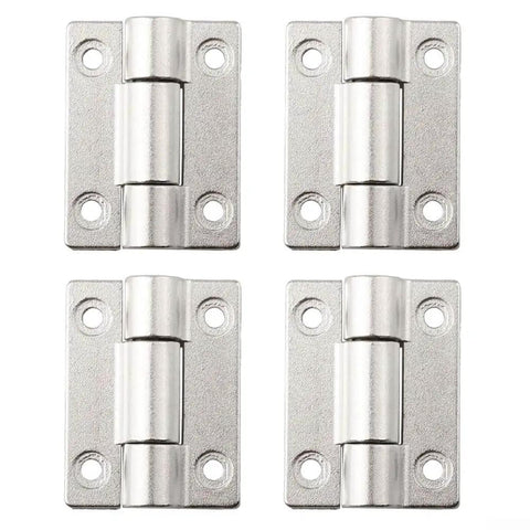 Adjustable Torque Damping Hinge Pack Of 4 For Cabinets And Industrial Settings With Beefy Black Construction Heavy Duty Zinc Alloy Build Includes All Mounting Screws For Quick Install On Doors Or Enclosures