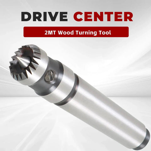 2MT Wood Turning Tool With Five Eighths Inch Drive Center for wood lathe, metalworking lathe, made of Beefy 45 steel