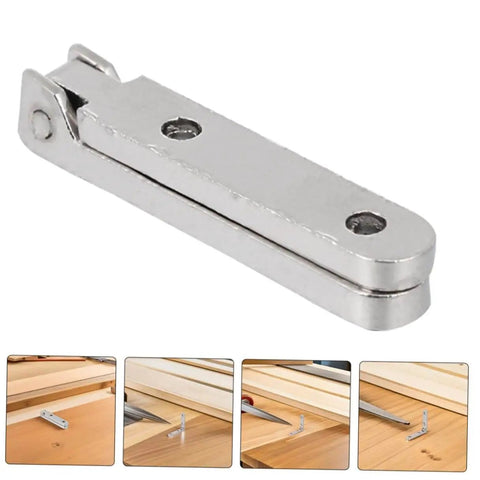 Durable Zinc Alloy Small Box Hinges 12 Pack For Jewelry Boxes And Wooden Furniture 90 Degree Right Angle Hinges For DIY Crafts