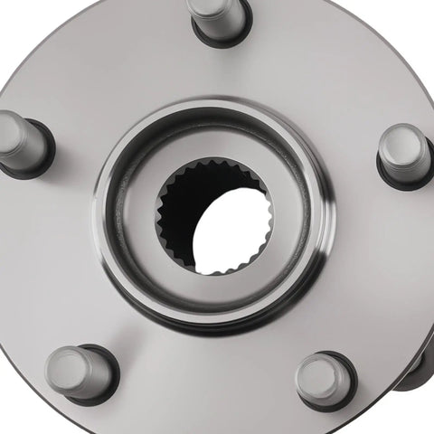 Close-up view of Two Piece Beefy Rear Wheel Bearing And Hub Assembly 512401 Fit Scion FRS 2013 2016 Subaru BRZ 2013 2019, 5 lug with ABS.