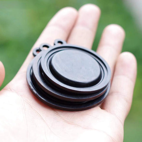 10-piece 50mm water pressure diaphragm set, black rubber gaskets for valve fittings