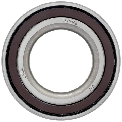 Front view of Front Wheel Bearing Assembly For Mazda 3 2005 2013 And Mazda 5 2006 2015 With 4 Wheel ABS Only Front Driver Or Passenger