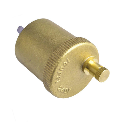 Hydro Master automatic air vent valve, brass, 1/8 inch thread, home improvement