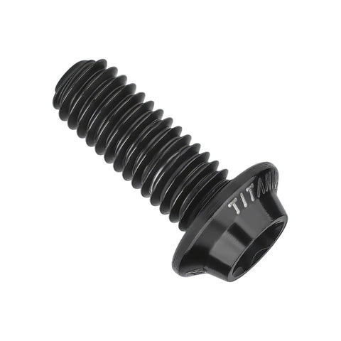 Titanium M3x10mm Torx T10 Bicycle Bolts Screws Set In Black, Lightweight 6AL4V Titanium Alloy Fasteners For Bike Modifications, Anti Corrosion