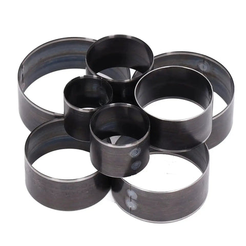 8 Piece Precision Alloy Steel Leather Punch Tool Set With Round Dies 25mm To 60mm for DIY Crafters and Leatherworkers