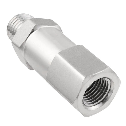 Check valve, Yoebor 304 stainless steel detachable, 1/4 in FNPT inlet x MNPT outlet