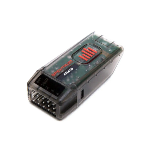 4 Channel DSMX RC Sport Receiver With Telemetry, Ultra Lightweight Park Flyer Size, Antenna Less Design, side view