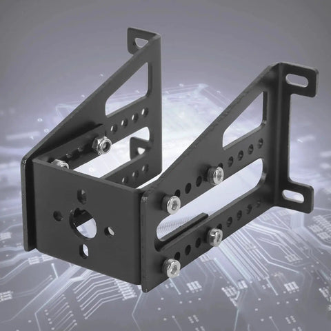 Lightweight Aluminum RC Motor Mounting Bracket for Small Model Aircraft with durable alloy construction