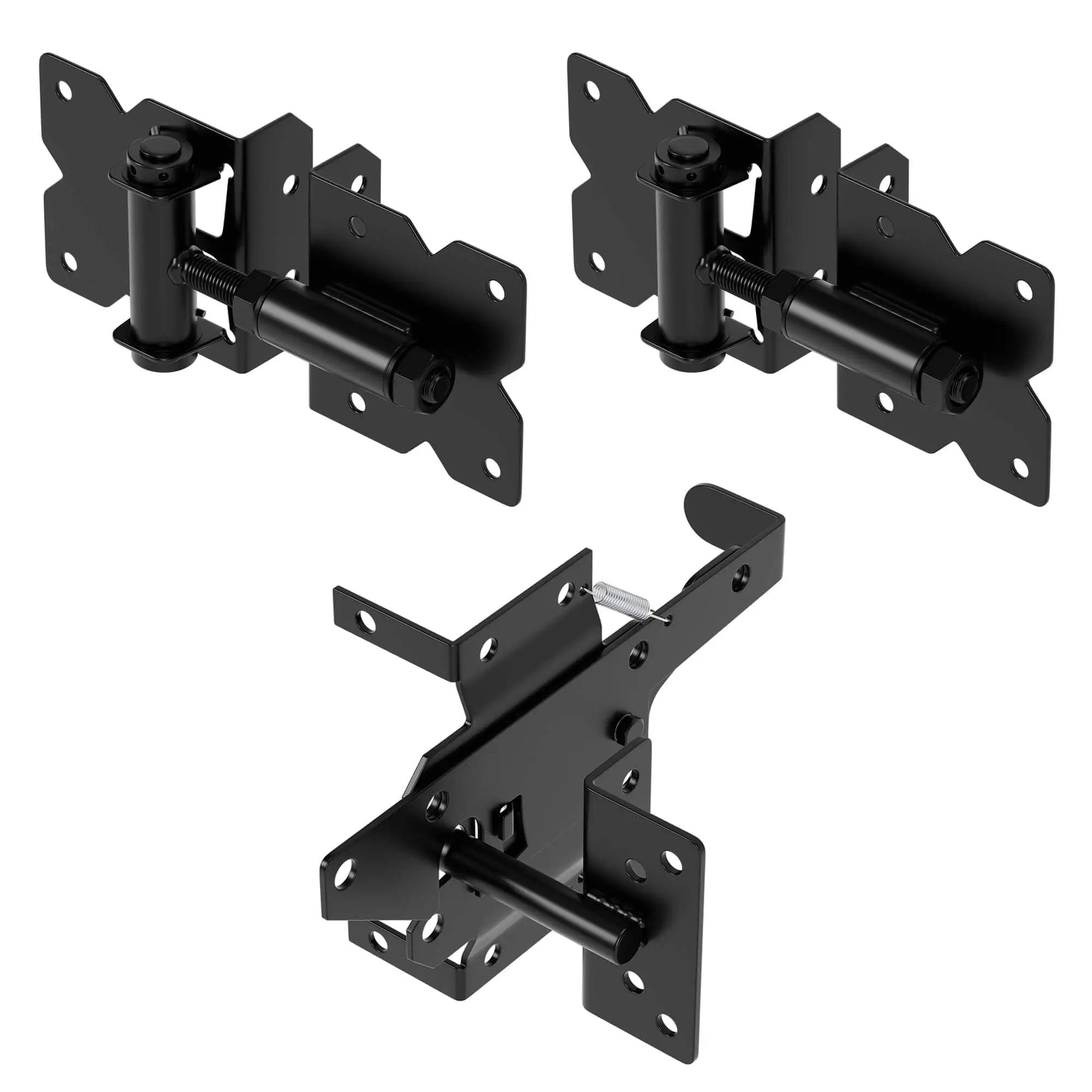 Pro Grade Self Closing Gate Hardware Kit With Heavy Du...