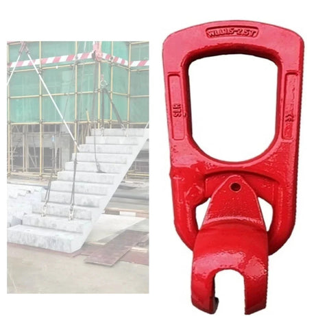 Red 10 Pcs Lifting Ring For Precast Concrete Lifting Clutch One Point Five To Two Point Five Ton Working Load Limit beside stairs