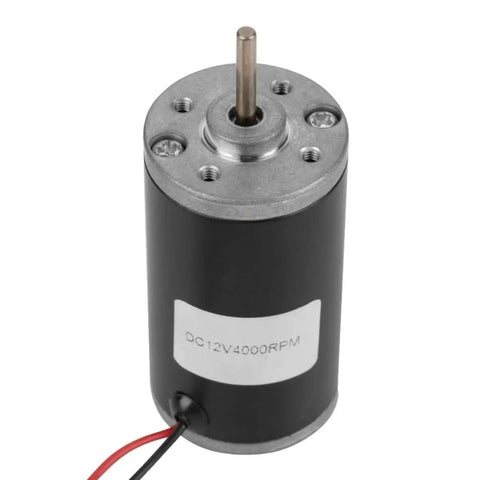 "Dope High Speed Permanent Magnet DC Motor For DIY Generators, 6V-12V-24V, 3500-8000 RPM, Reversible CW CCW, Copper Windings"