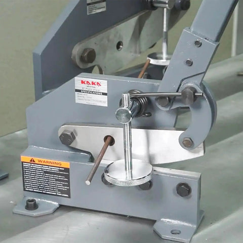 No Fuss Effortless 5 Inch Metal Shear With Long Lever Handle For Heavy Duty Sheet Cutting On Steel Copper And Aluminum HS5