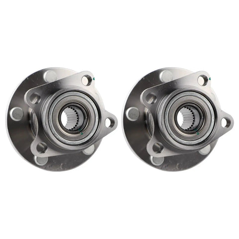 2 Pack Rear Wheel Hub Bearing Assembly For Mazda CX-9 2007 Through 2015 AWD 5 Lug Compatible Replacement Kit Built To Last