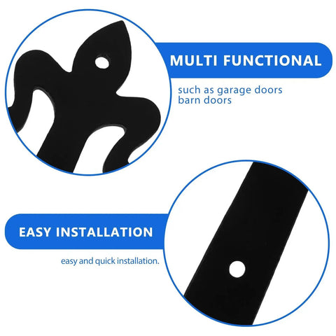 Close-up view of Shaped Shed Door Hinges Lift Off Hardware for Boxes Cabinets and Wardrobe Doors showing design and installation features.