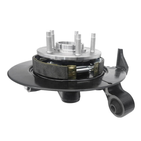 Rear Wheel Hub Bearing Steering Knuckle Assembly For 2006 To 2010 Mercury Mountaineer 2006 To 2010 Ford Explorer And 2007 To 2010 Explorer Sport Trac 5 Lug Direct Fit Heavy Duty Replacement side view