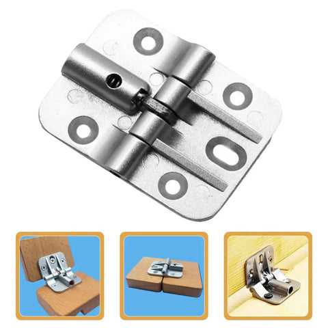LIFKOME 2-pack zinc alloy cabinet door hinge with 180-degree adjustable torque