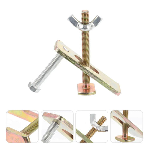 Heavy Duty Router Clamps And Engraving Plates For CNC And Woodworking, 100mm Aluminum Hold Down Clamps with thickened bow shaped fixture