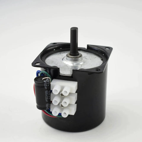 High Torque Dope 24V AC Permanent Magnet Synchronous Gear Motor With CW CCW Directions 60RPM 14W Output 60KTYZ Mini Gearbox
