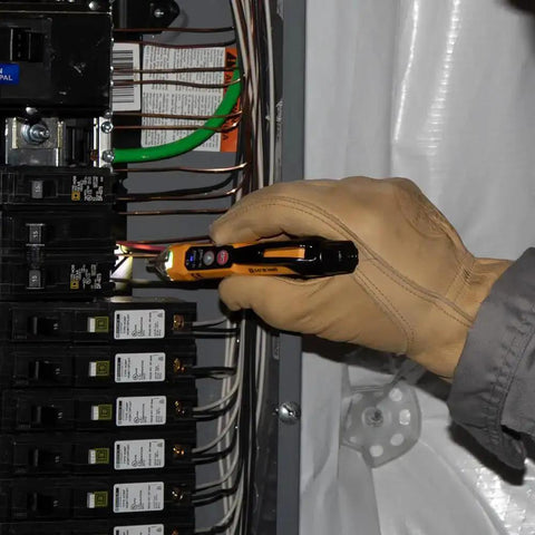 Using All In One Electrical Tester Kit With Circuit Breaker Finder GFCI Receptacle Tester Multimeter NCVT Non Contact Voltage Tester